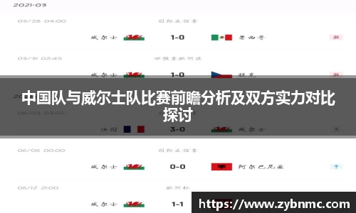 中国队与威尔士队比赛前瞻分析及双方实力对比探讨